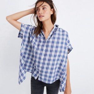 Madewell Courier Style Open Back Top